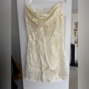 Cream Lace Dress